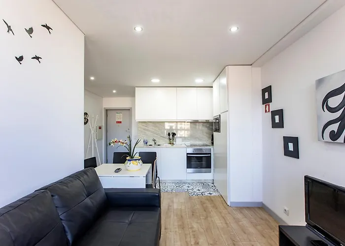 1br Flat In Trindade W/ Ac By Metro Station Appartement Oporto